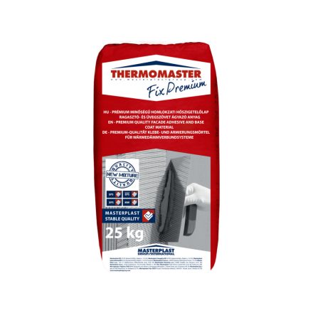 THERMOMASTER FIX PRÉMIUM ragasztó homlokzati és lábazati hungarocellhez-RAKLAPOS